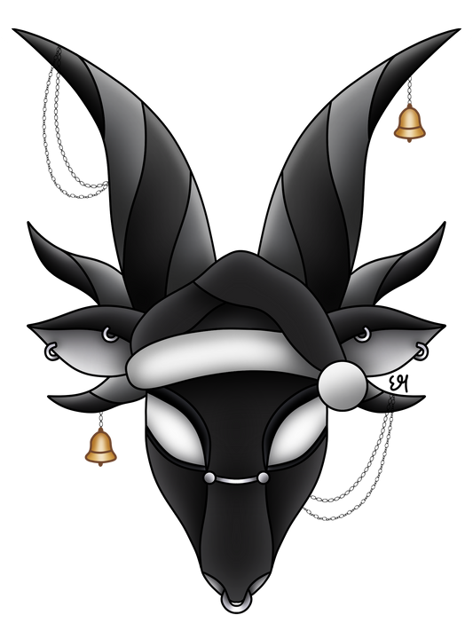 Goth Krampus - Sticker