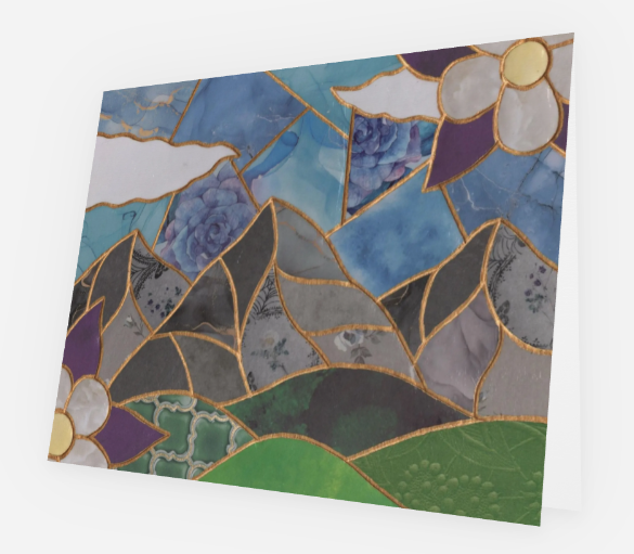 Peaks and Petals - Card
