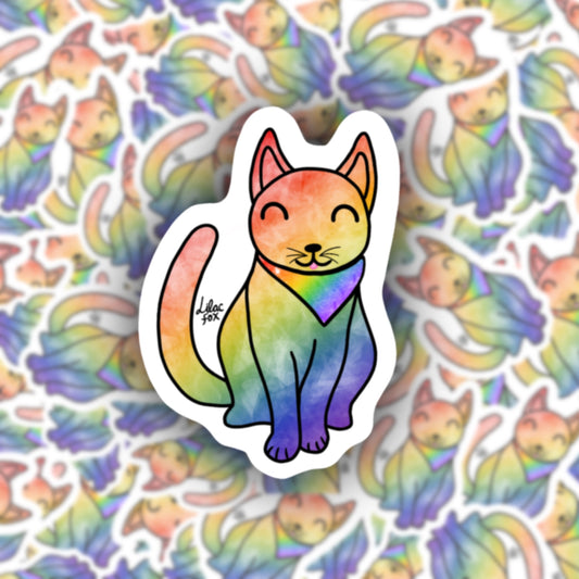 Pride Cat - Mini Sticker